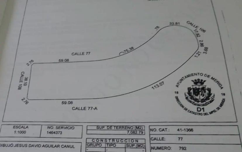 Foto 0 de Venta de terreno comercial en Caucel | Id mx25-pf0850