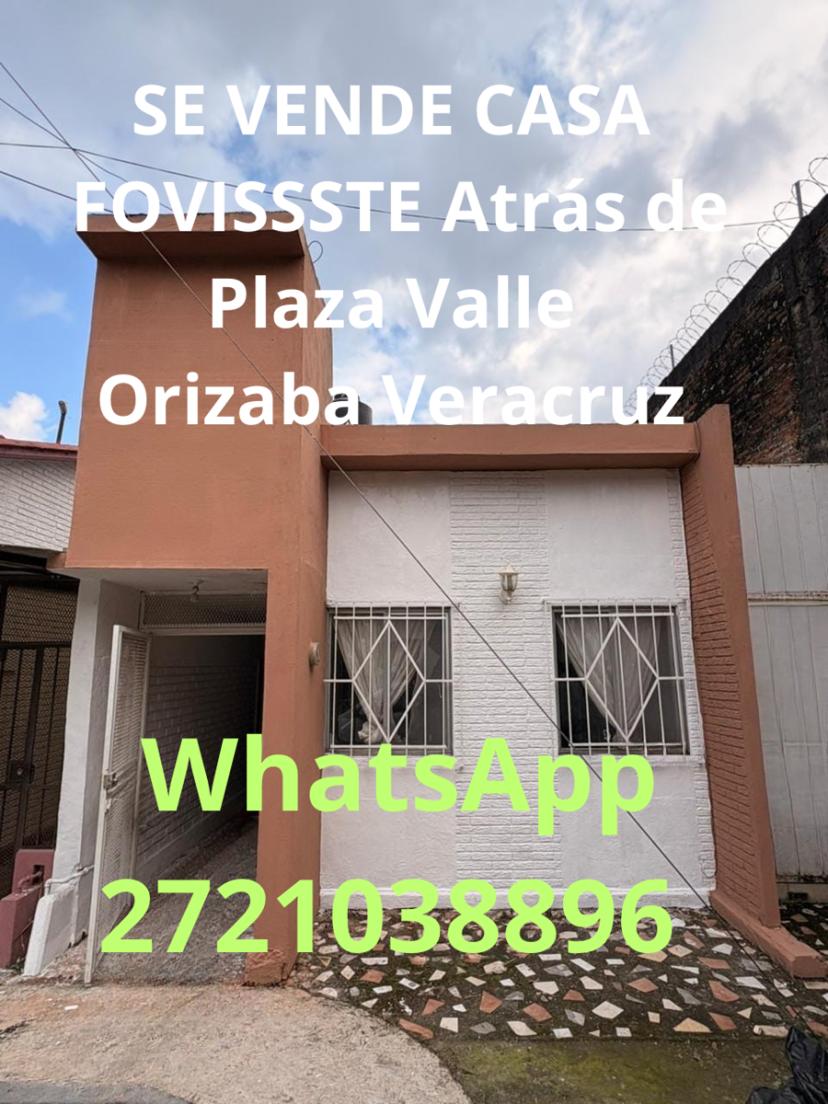 Foto 0 de SE VENDE CASA EN FOVISSSTE Atrás de Plaza Valle Orizaba Veracruz  $1’740,000.00 | Id nn-gqb915