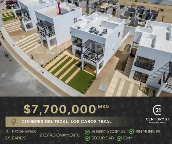 Casa en Venta – Cumbres del Tezal #34, Cabo San Lucas