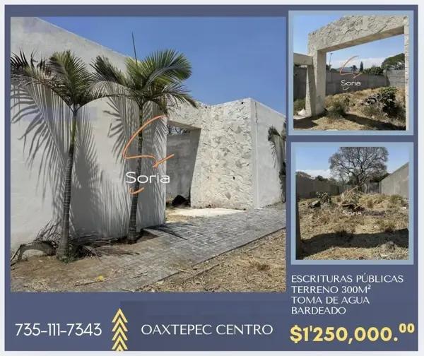 ??TERRENO  EN OAXTEPEC MORELOS