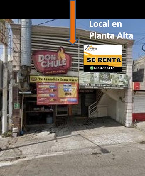 Renta de Local de aprox. 100mts2 en 2do Piso en Coordillera Las Puentes San Nicolás