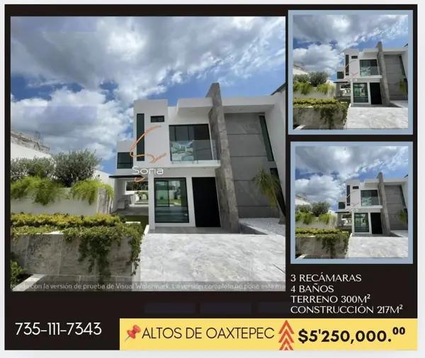 Casa en Fraccionamiento Altos de Oaxtepec