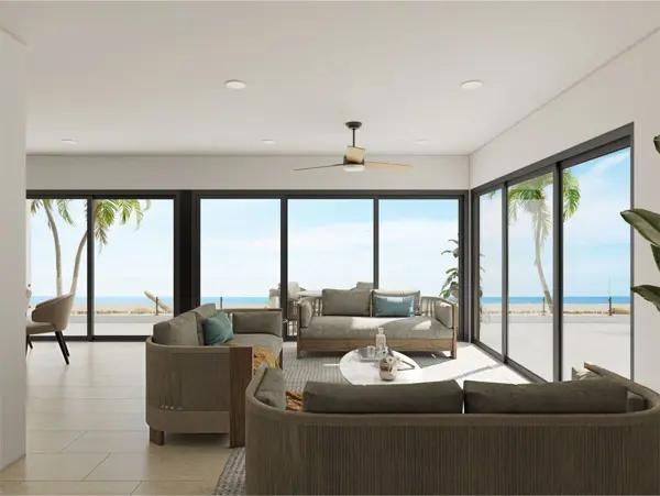 Casa en venta frente a la playa  chabihau   merida  yucatan