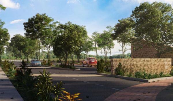 Venta terreno frente al tecnologico de conkal, merida