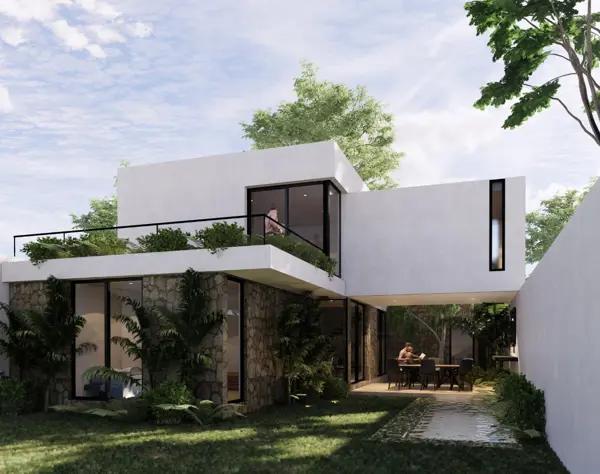 Preventa casa en privada con amenidades, cholul merida