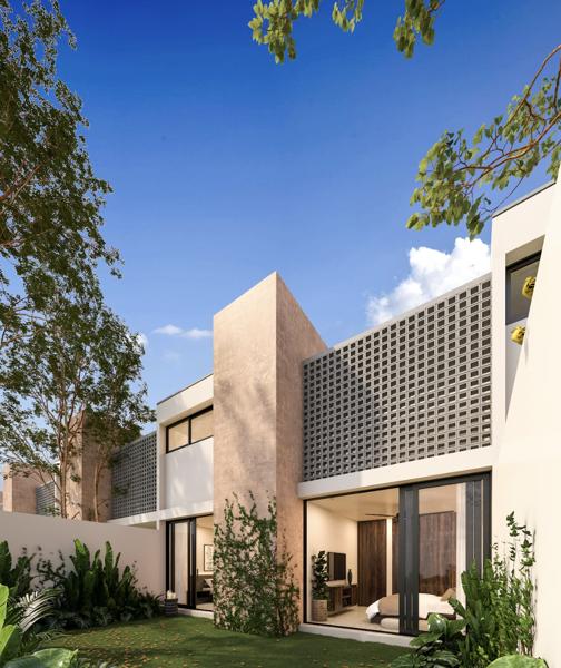 Departamento en planta baja en privada residencial, conkal merida
