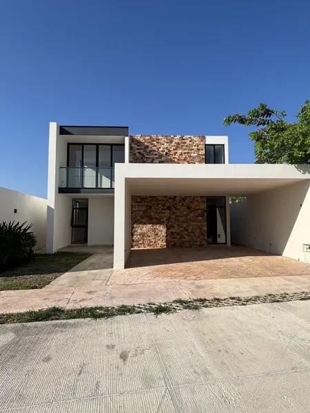 Casa a estrenar en privada residencial de cholul, merida