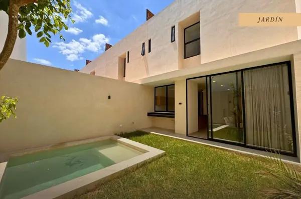 Casa nueva de 2 pisos en temozon norte, merida