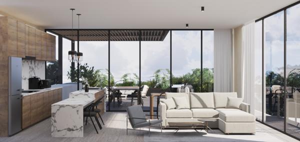 Penthouse equipada con amenidades, temozon norte merida Penthouse equipada con amenidades, temozon norte merida