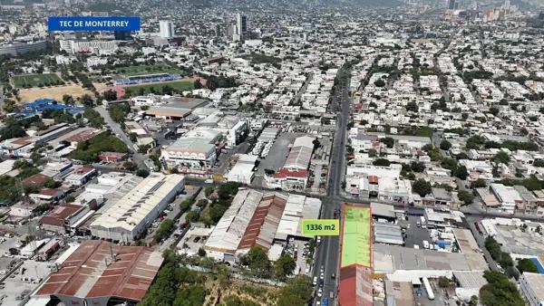 Terreno multifamiliar en venta en zona tec Monterrey