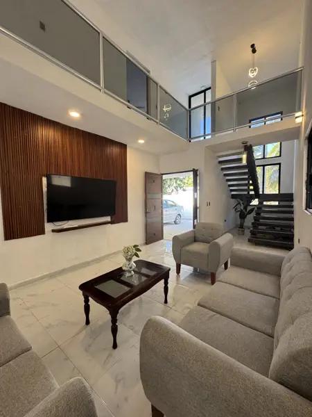 Casa en venta  segunda fila de chicxulub puerto merida yucatan