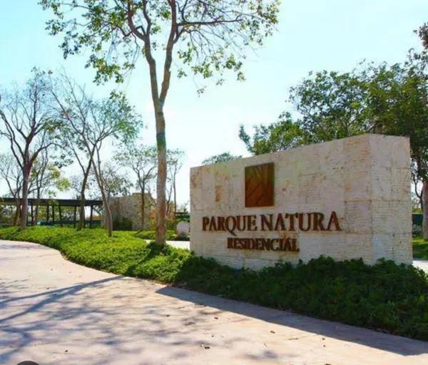 venta terreno en privada con amenidades, parque natura, merida