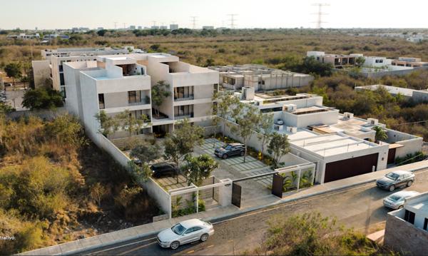 Departamento en venta en   temozon norte merida yucatan