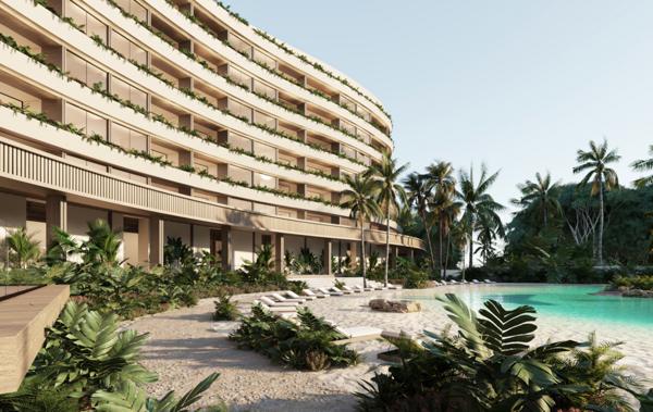 Preventa departamento fraccional frente a la playa con amenidades Preventa departamento fraccional frente a la playa con amenidades