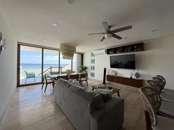 Villa en venta frente al mar en  telchac puerto  merida   yucatan