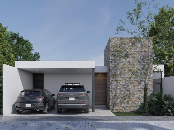 Casa de un solo piso con amenidades, en preventa en conkal Casa de un solo piso con amenidades, en preventa en conkal