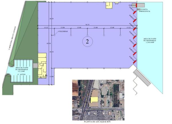 Bodega industrial en renta en Huinalá en Apodaca
