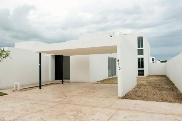 Casa de tres habitaciones en privada, Mérida Yucatán.