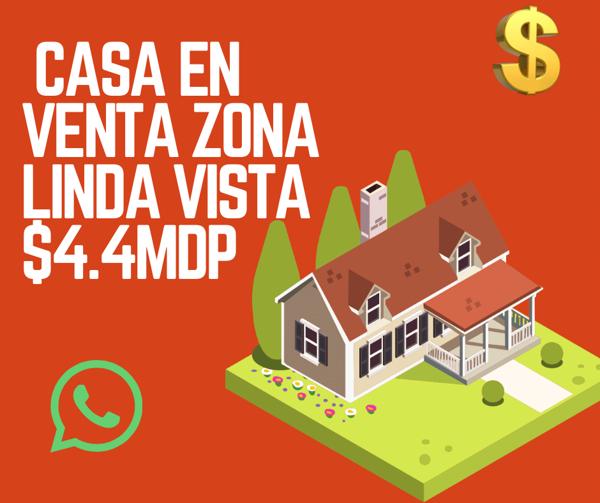 Casa en venta en Guadalupe, Linda Vista, cerca de servicios clave Casa en venta en Guadalupe, Linda Vista, cerca de servicios clave