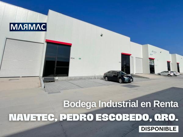 Bodega comercial en Renta | Navetec, Business Park | Pedro Escobedo, Querétaro