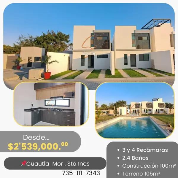 Casas en  Cuautla Morelos