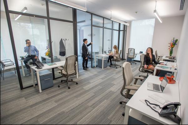OFICINA EN RENTA EN CENTRO DE NEGOCIOS EN CORPORATIVO CONDESA, PARA 50 PERSONAS