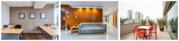 OFICINA AMUEBLADA EN RENTA EN CENTRO DE NEGOCIOS 16.5m2 , $16000