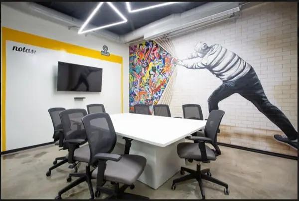 OFICINA AMUEBLADA EN RENTA EN CENTRO DE NEGOCIOS 12m2 , $8560