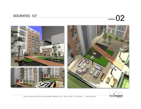 SOCRATES - POLANCO ,137m2