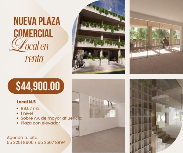 LOCAL COMERCIAL EN RENTA, LAS ARBOLEDAS