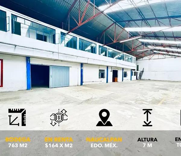 Bodega en renta en Naucalpan, Naucalpan de Juárez, México