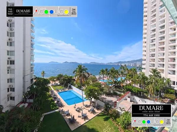 Apartamento en venta en Goleta, Costa Azul, Acapulco, con vista al mar