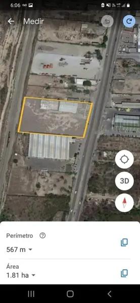 Terreno Industrial con bodega en Escobedo Nuevo León