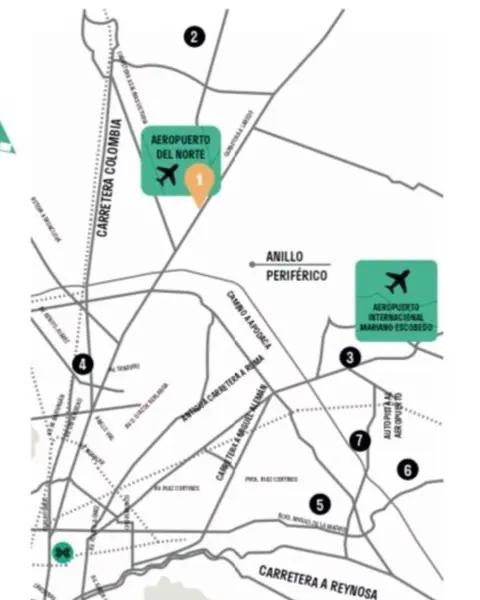 Terreno industrial en venta en Cienega de flores  NL