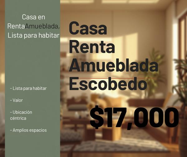 Casa en renta cerca a centro de Escobedo Nuevo León Casa en renta cerca a centro de Escobedo Nuevo León