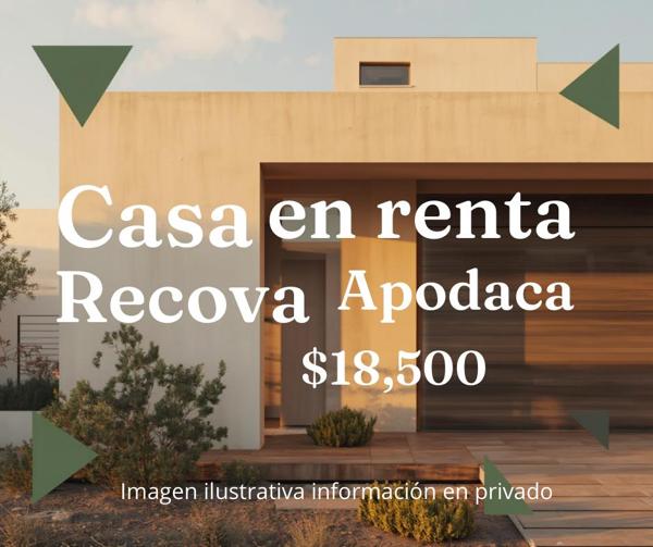 Casa en renta Recova Apodaca Nuevo León Casa en renta Recova Apodaca Nuevo León