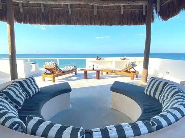 Casa en Venta a Pie de Playa en Telchac Puerto, Yucatán Casa en Venta a Pie de Playa en Telchac Puerto, Yucatán
