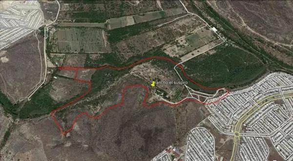Terreno en venta en El Suspiro en Zuazua