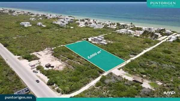 Terreno en venta ideal para desarrollar playa san benito merida