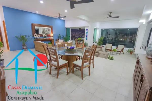 Departamento en renta vacacional con 3 recámaras y terraza con vista a la bahía Departamento en renta vacacional con 3 recámaras y terraza con vista a la bahía