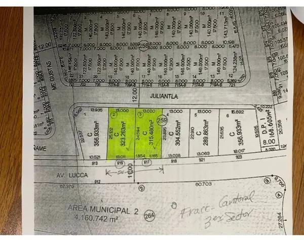 TERRENO EN VENTA PESQUERIA CANTORAL USO COMERCIAL
