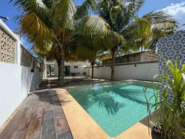 Casa amueblada a la venta a metros del mar en Telchac Puerto, Yucatán