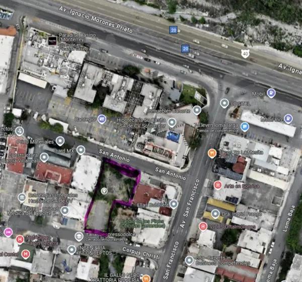 TERRENO EN VENTA EN LOMAS DE SAN FRANCISCO