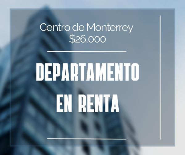 Departamento en renta en Céntrika, Monterrey, Nuevo León Departamento en renta en Céntrika, Monterrey, Nuevo León