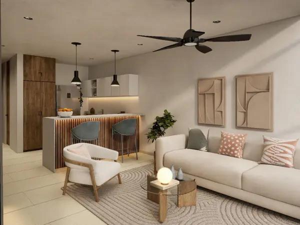 DEPARTAMENTO EN VENTA EN DZITYA, MERIDA YUCATAN
