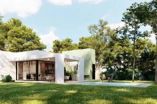 SE VENDE CASA NUEVA DE UNA PLANTA EN EXCLUSIVA PRIVADA  MUY CERCA A CARRETERA PR