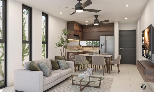 CASA EN VENTA DE 2 RECÁMARAS EN CONKAL EN MÉRIDA YUCATÁN ADENTRO DE PRIVADA