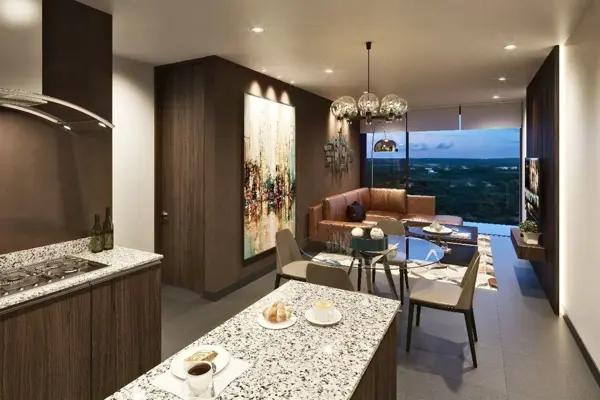 DEPARTAMENTO EN VENTA EN MERIDA CON ELEVADOR Y AMENIDADES, TEMOZON NORTE