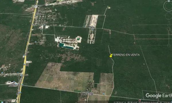 TERRENO EN VENTA EN XCUNYA, CERCA DE CARRETERA PROGRESO, YUCATAN