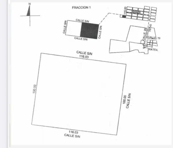 TERRENO EN VENTA EN KOMCHEN A 400 MTS DE CALLE MERIDA YUCATAN